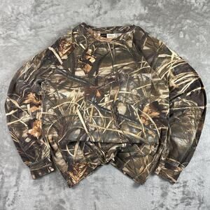 Ranger Realtree Camo Long Sleeve Shirt Mens Medium Hunting Outdoors